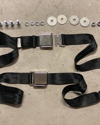 Cintura Ford Mustang stile aereonautica due punti