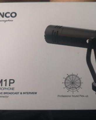SYNCO Microfono direzionale con treppiede. Nuovo 