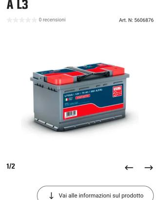 batteria start & stop