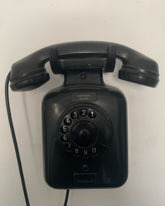 Telefono da parete anni 40 Siemens Milano