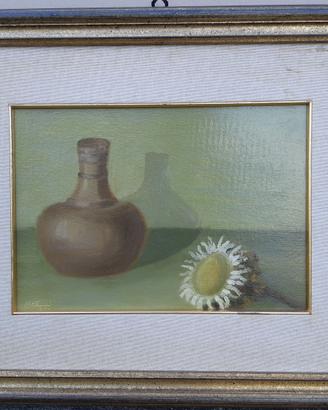 QUADRO OLIO MASINI C. REGGIO EMILIA GIRASOLE 56x45