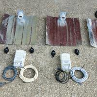 lampade , riflettori, ballast 400w 250w , neon cfl