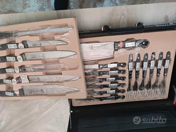 set coltelli valigetta Von Stainer