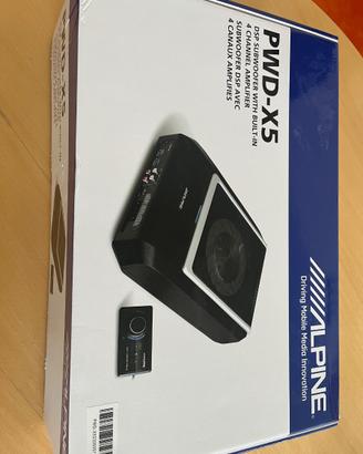Alpine PWD-5 subwoofer
