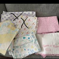 Lenzuola e copri piumino letto bambino