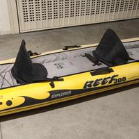 kayak canoa gonfiabile 2 persone