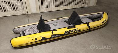kayak canoa gonfiabile 2 persone