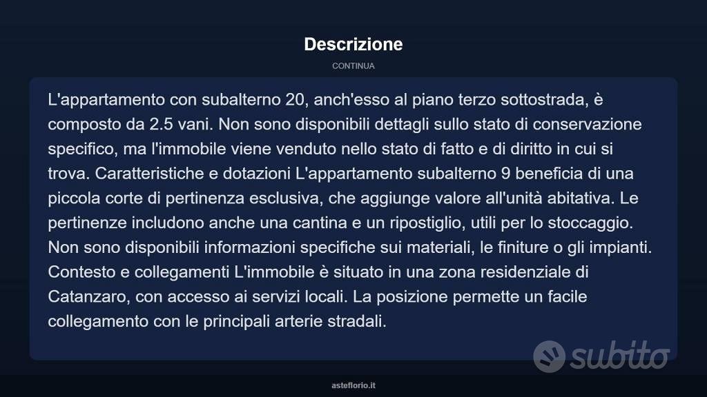 Appartamento – Catanzaro, Siano - Vista 4