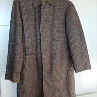 Impermeabile trench uomo vintage double face