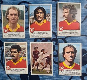 Lotto figurine calciatori edis Roma