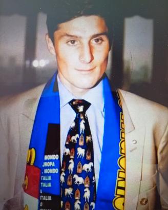 Sciarpe celebrative vintage fell'Inter anni 90.