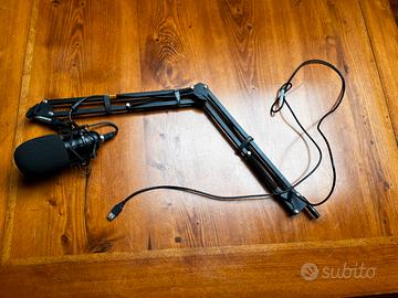 Microfono + cuffie