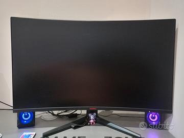 Monitor da gaming curvo 32" 165hz 4K-QHD