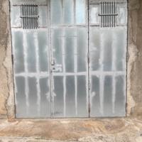 Porta in ferro zincato garage