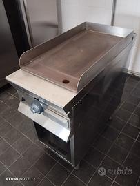 Piastra a gas ristorante