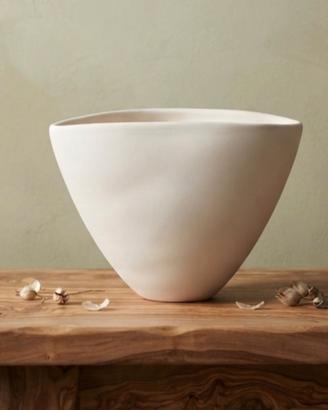 vaso di terracotta design  per piante  h 19cm