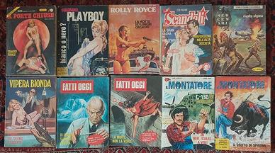 Lotto 10 fumetti vari Il Montatore A porte chiuse