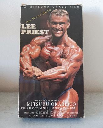 Lee Priest the blond Myth VHS collezionismo 