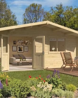 CASETTA DI LEGNO OFFENBURG9 595x595x268h 40mm