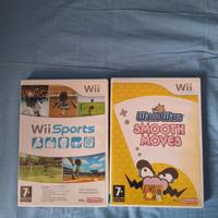 Due videogiochi Wii,  manuale e custodia originali