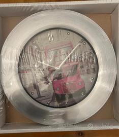 Orologio da muro Autobus rosso Londra