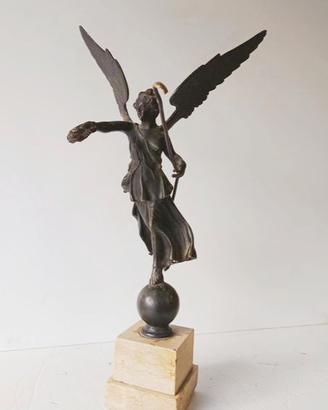 Scultura bronzo vittoria alata