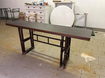 Tavolo consolle rettangole anni 70 san francisco