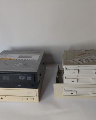 Lotto lettori CD / Floppy Disk 3.5" (leggere)