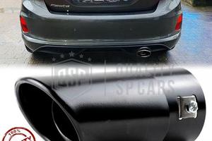 TERMINALE di Scarico per FIESTA ST MK7 OVALE Nero