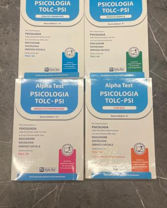 KIT TEST TOLC PSICOLOGIA