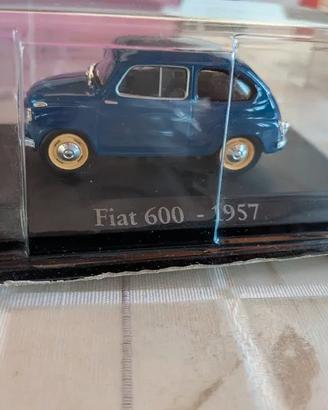 Modellino Fiat 600 -1967 -fiat official product