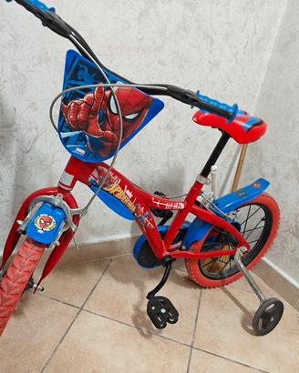 bici spiderman 