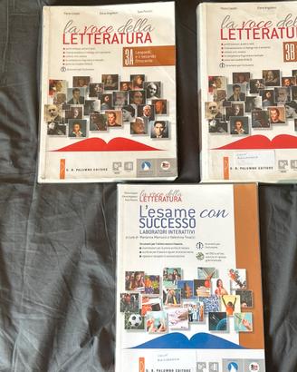 Cataldi La voce della letteratura 3A 3B Esame
