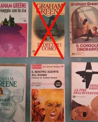 Lotto romanzi Graham Greene