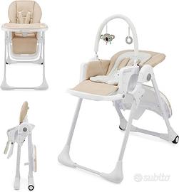 Kinderkraft TUMMIE Seggiolone 2 in 1, Ergonomico,
