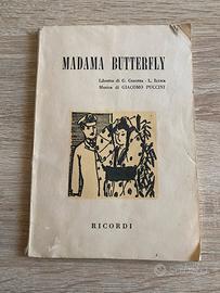 Libretto della Madama Butterfly di Puccini