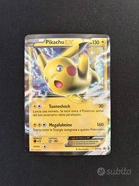 Carta Pokémon Pikachu EX Promo XY174 ITA