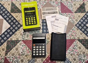 Calcolatrice Casio Personal M-1 H-813B anni 70