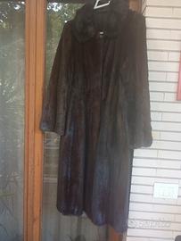 pelliccia di visone lunga