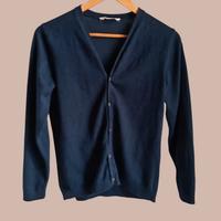 Cardigan blu navy bambini 12 anni. MANGO. 