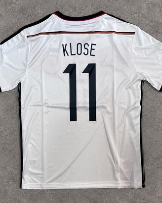 Maglia Germania Klose 11 Mondiali 2014 – Taglia L