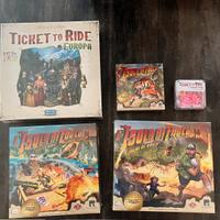 Espansioni isola di fuoco e ticket to ride 15^