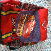 zaino scuola bambino Cars Saetta McQueen 
