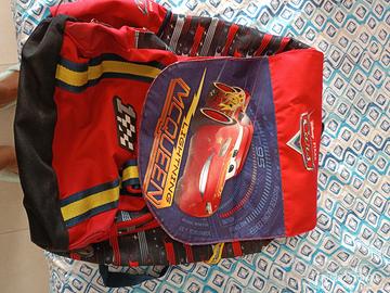 zaino scuola bambino Cars Saetta McQueen 