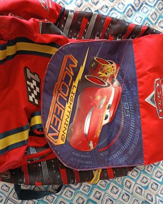 zaino scuola bambino Cars Saetta McQueen 
