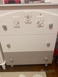Erbesi cassettone/ fasciatoio/vaschetta bagno