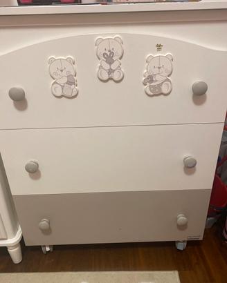 Erbesi cassettone/ fasciatoio/vaschetta bagno