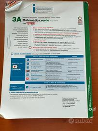 Libro 3A mtematica .verde
