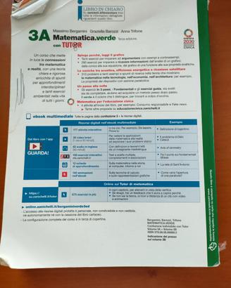 Libro 3A mtematica .verde