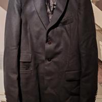 Cappotto Mangano Nero Uomo 